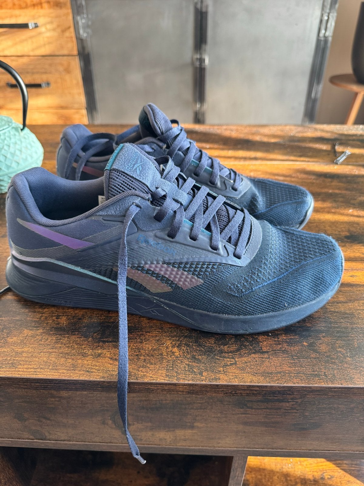 Reebok Nano maat 44, Blauw, Sportschoenen, Ophalen of Verzenden, Gedragen