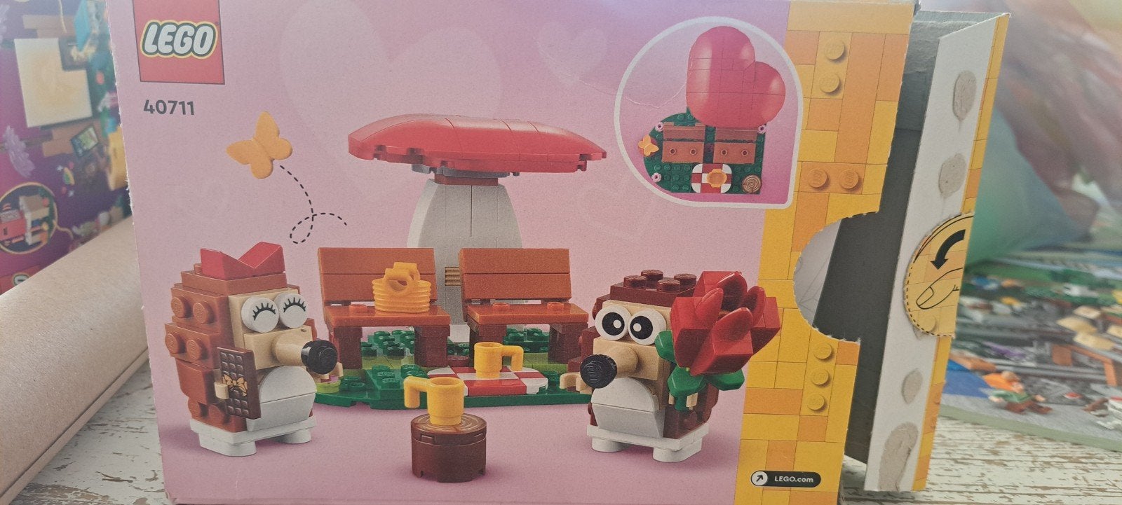 LEGO 40711 Egel Picknick Date - Nieuw in doos, Ophalen of Verzenden, Nieuw, Overige merken