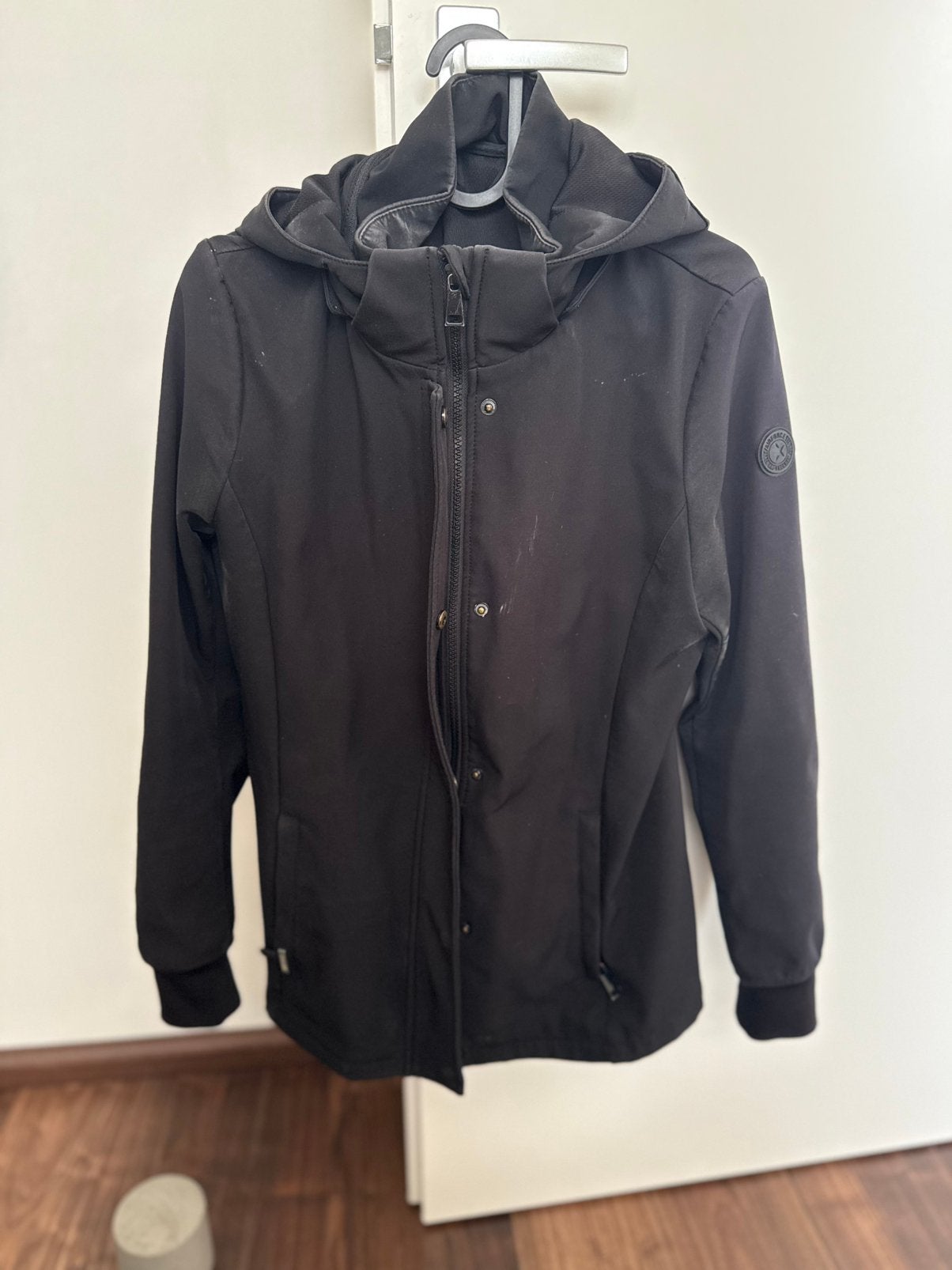 Airforce soft shell jas maat m zwart, Ophalen of Verzenden, Zo goed als nieuw, Maat 38/40 (M), Zwart