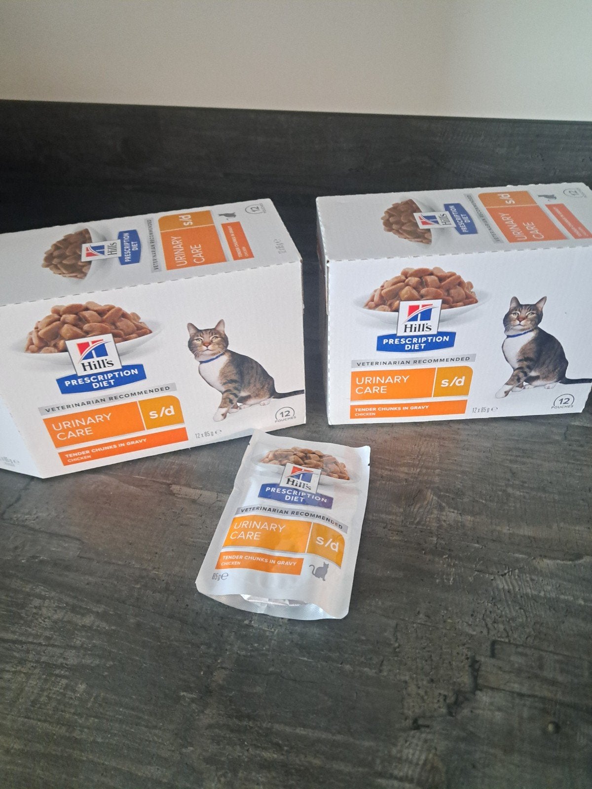Kattenvoer Hill's prescription diet, Ophalen, Kat