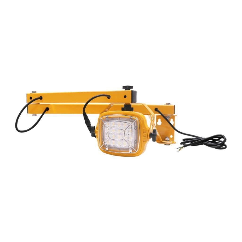LED DOCKLIGHT ZWENKARM machine lamp 30W, Ophalen of Verzenden, Nieuw, Vloerspot of Grondspot