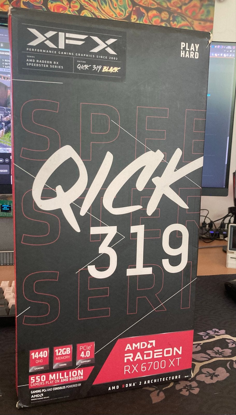 XFX Speedster QICK 319 AMD Radeon RX 6700 XT 12GB, Computers en Software, Videokaarten, Ophalen, Gebruikt, AMD, GDDR6
