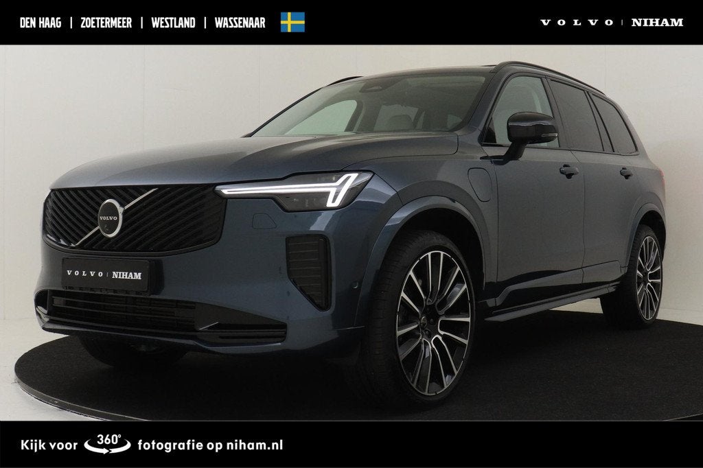 Volvo XC90 II T8 PLUG-IN HYBRID AWD ULTRA DARK *FULL OPTIONS, Auto's, Volvo, 12 maanden, Gebruikt, Euro 6, 4 cilinders