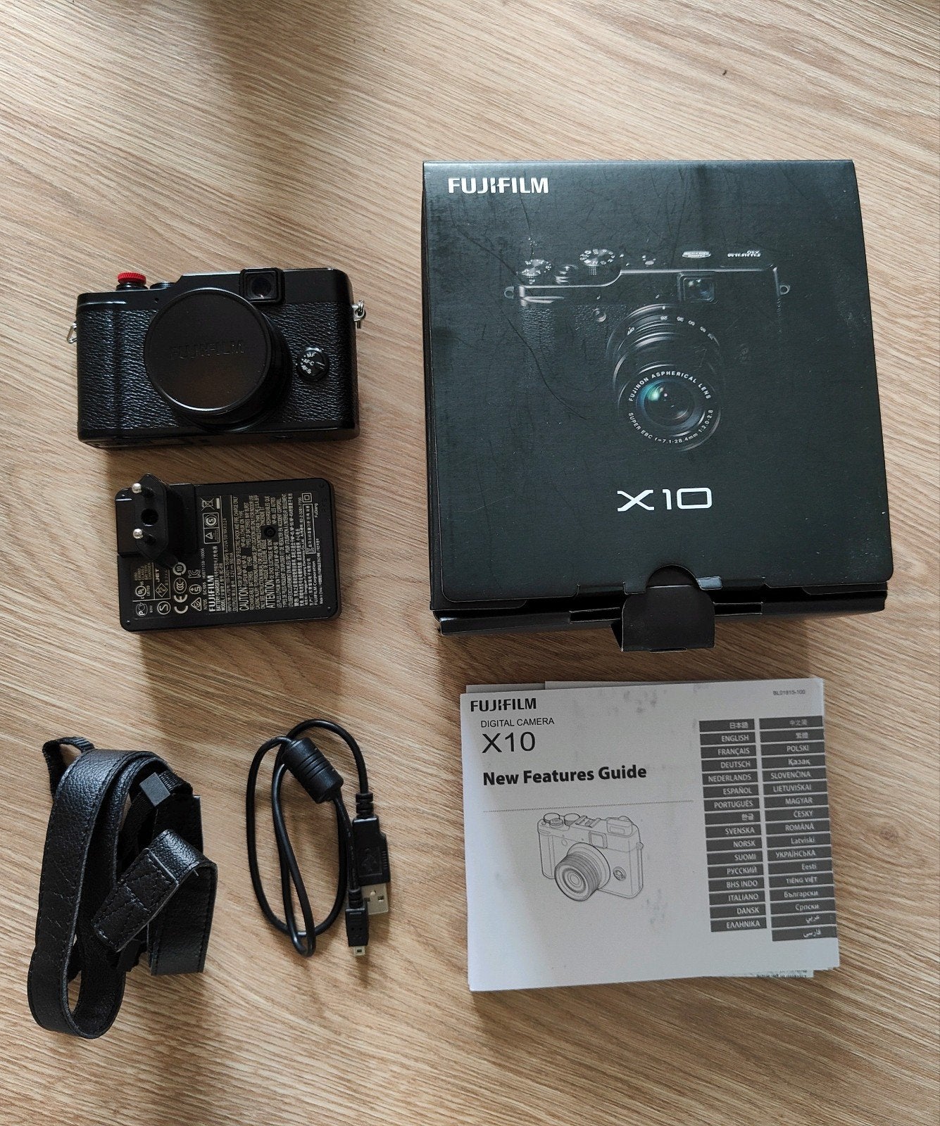 Fujifilm X10 *ZO GOED ALS NIEUW*, Ingebouwde flitser, 12 megapixels, Lensdop, Ophalen of Verzenden