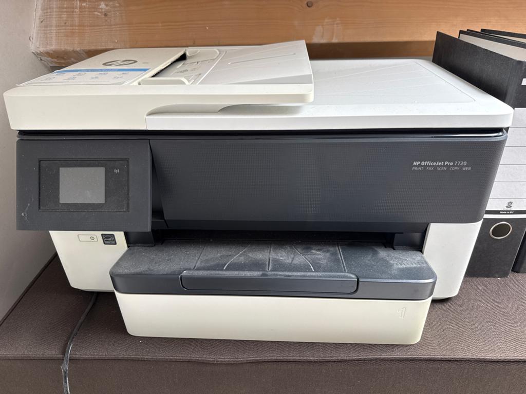 HP OfficeJet Pro 7720 All-in-One Printer, Ophalen, Gebruikt, Faxen, Inkjetprinter