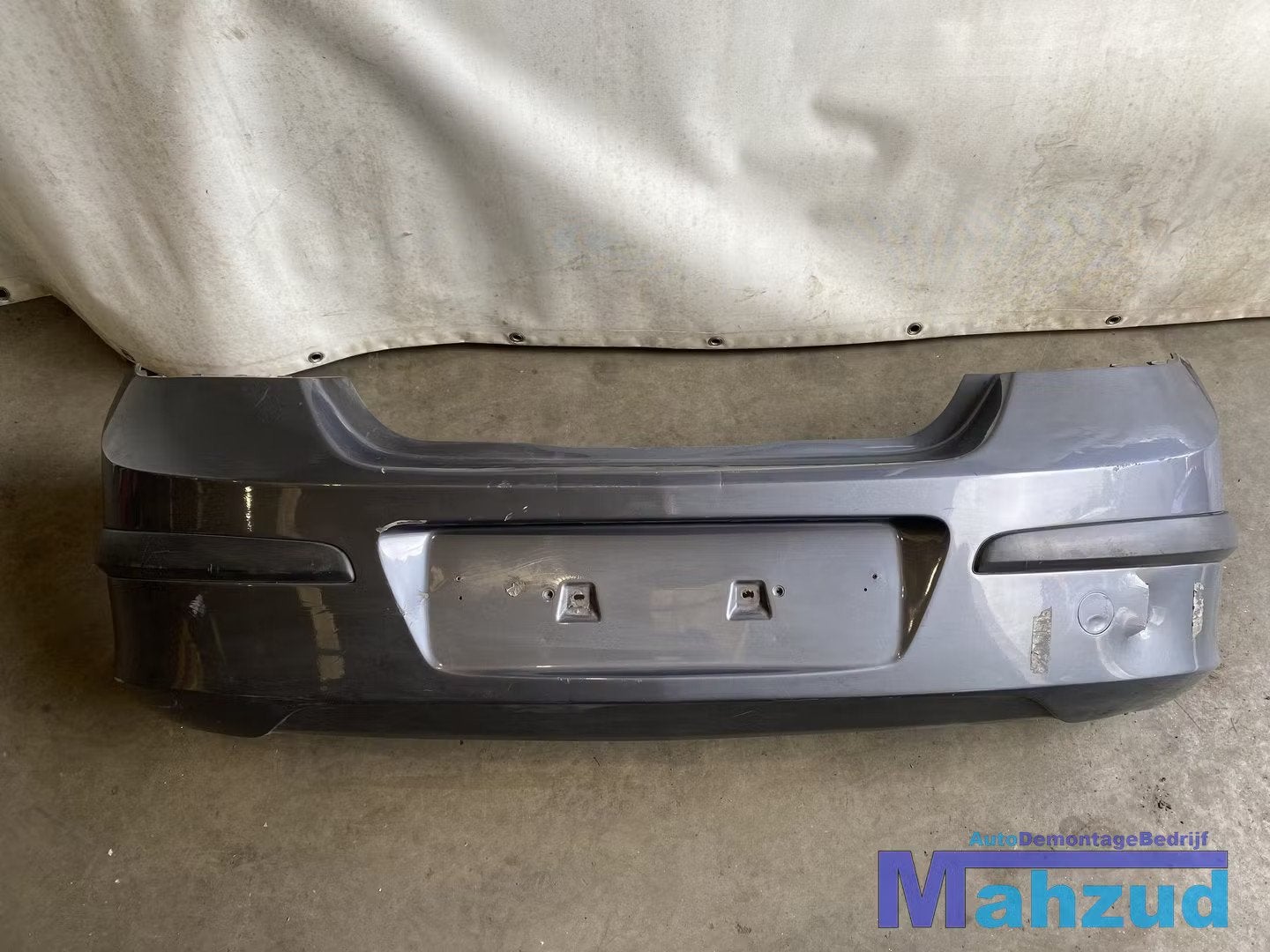 OPEL ASTRA H Grijs achterbumper, Auto-onderdelen, Carrosserie en Plaatwerk, Gebruikt, Opel Automobile GmbH, Ophalen of Verzenden