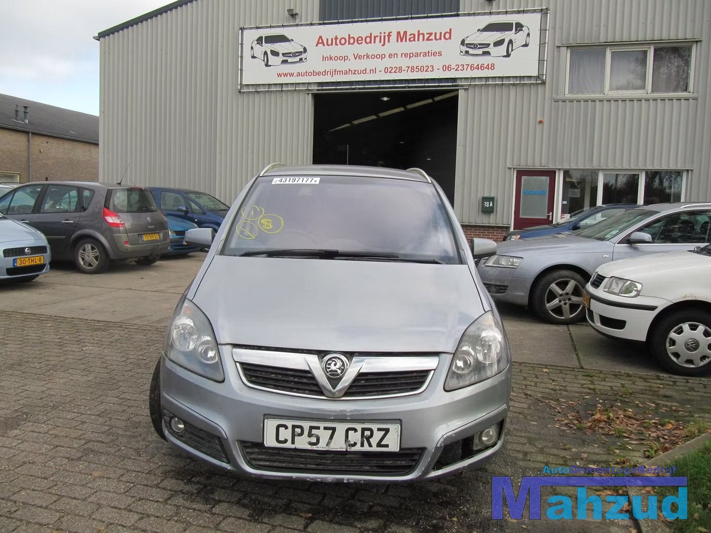 2008 OPEL ZAFIRA B 1.9 CDTI DEMONTAGE SLOOP (77), Gebruikt, Opel Automobile GmbH, Ophalen of Verzenden, Kontakt@opel-infoservice.de