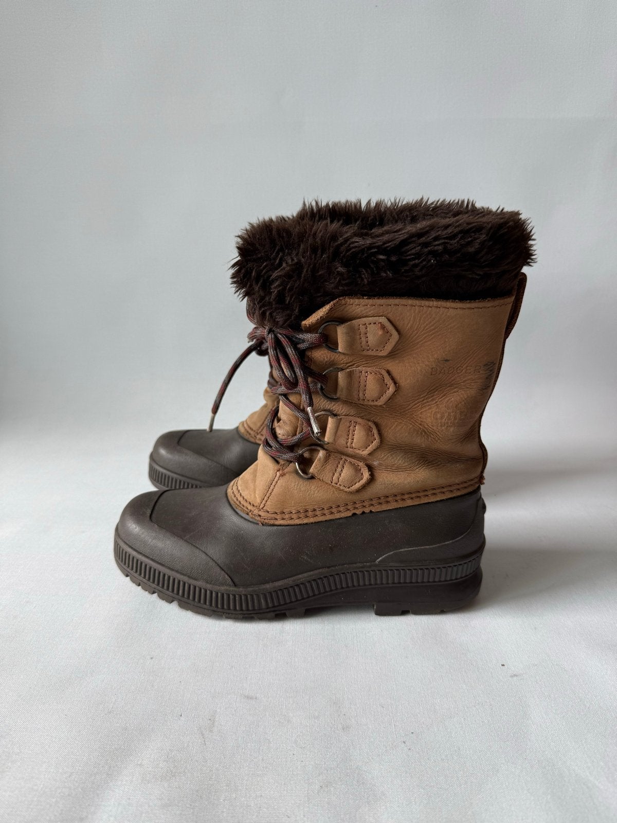 Sorel Snowboots - Bruin/Beige - Maat 7 (ongeveer 38), Kleding | Dames, Ophalen of Verzenden, Gedragen, Bruin, Snowboots