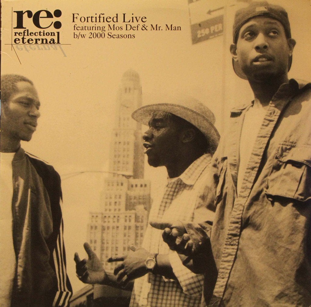 Reflection Eternal-Fortified Live 12" 1997 TalibKweli MosDef, Ophalen of Verzenden, Gebruikt, 12 inch