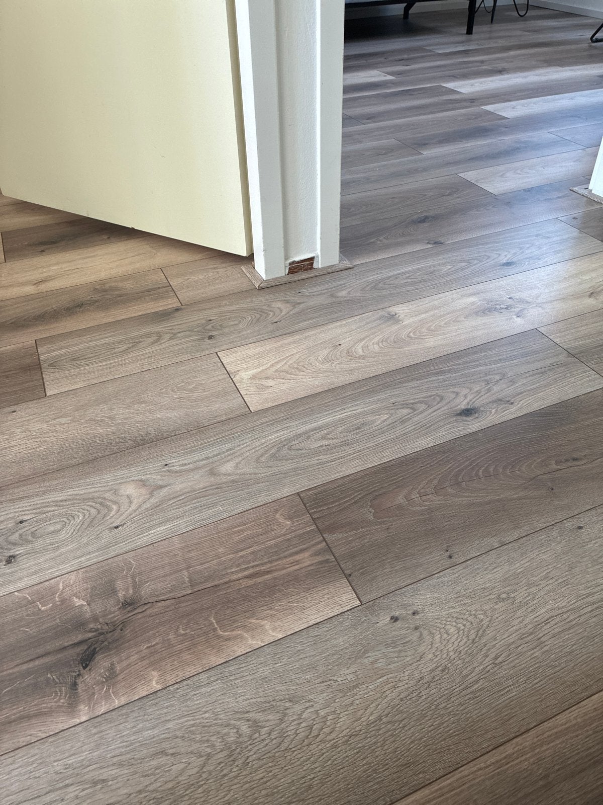 Ikea laminaat (40m2+) incl. ondervloer en plinten, Ophalen, Gebruikt, 50 tot 150 cm, 10 m² of meer
