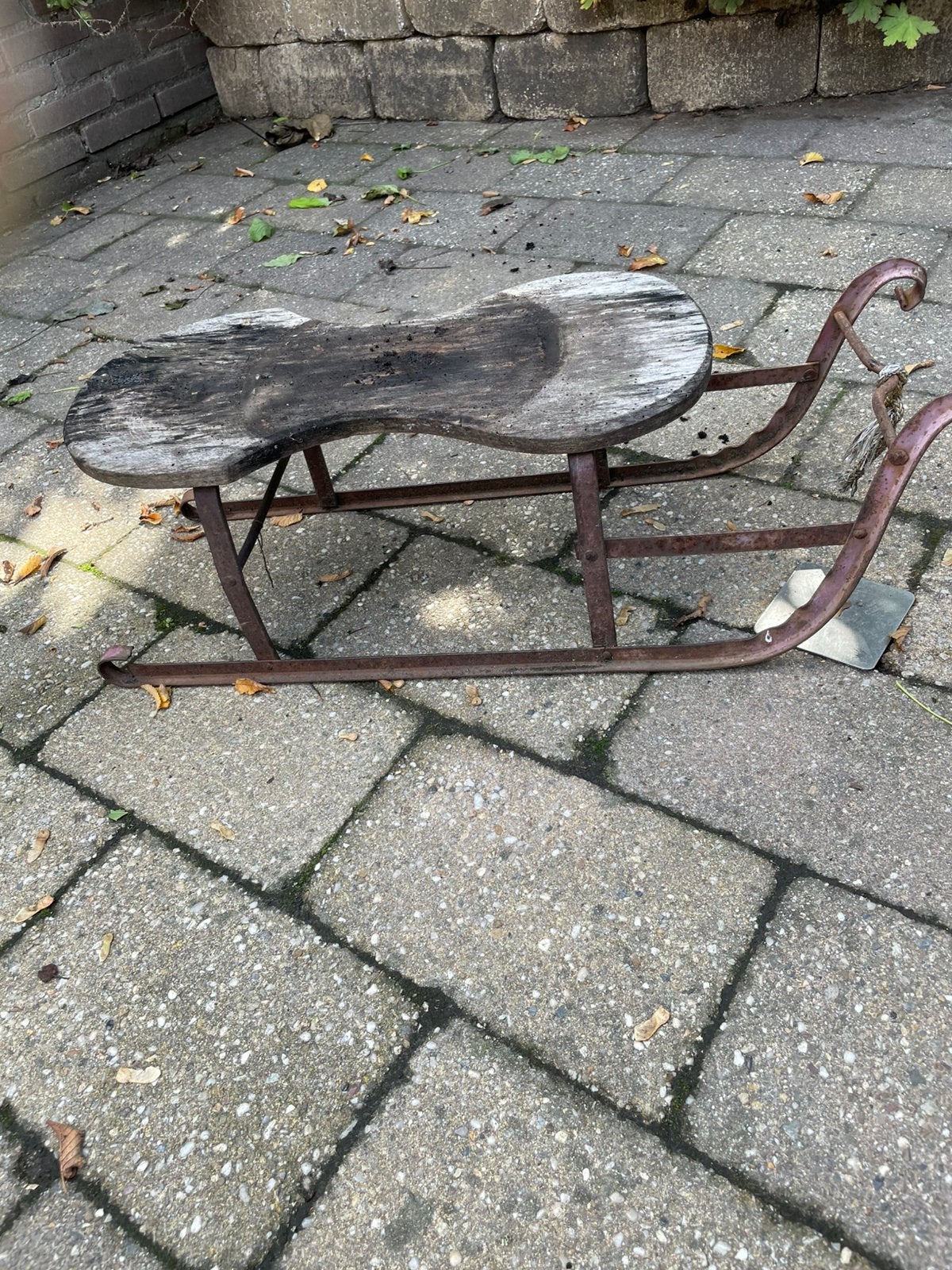 Slede, Ophalen