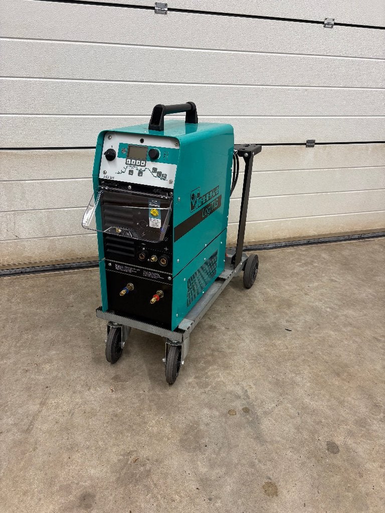 Merkle logitig 300 AC/DC  tigapparaat tig machine aluminium, Ophalen, Zo goed als nieuw, 250 ampère of meer, Tig