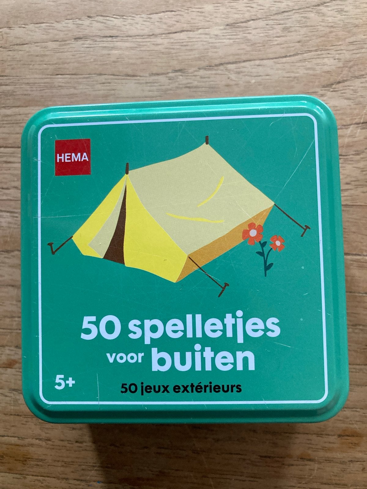 Hema 50 spelletjes voor buiten (5+), Ophalen of Verzenden, Zo goed als nieuw