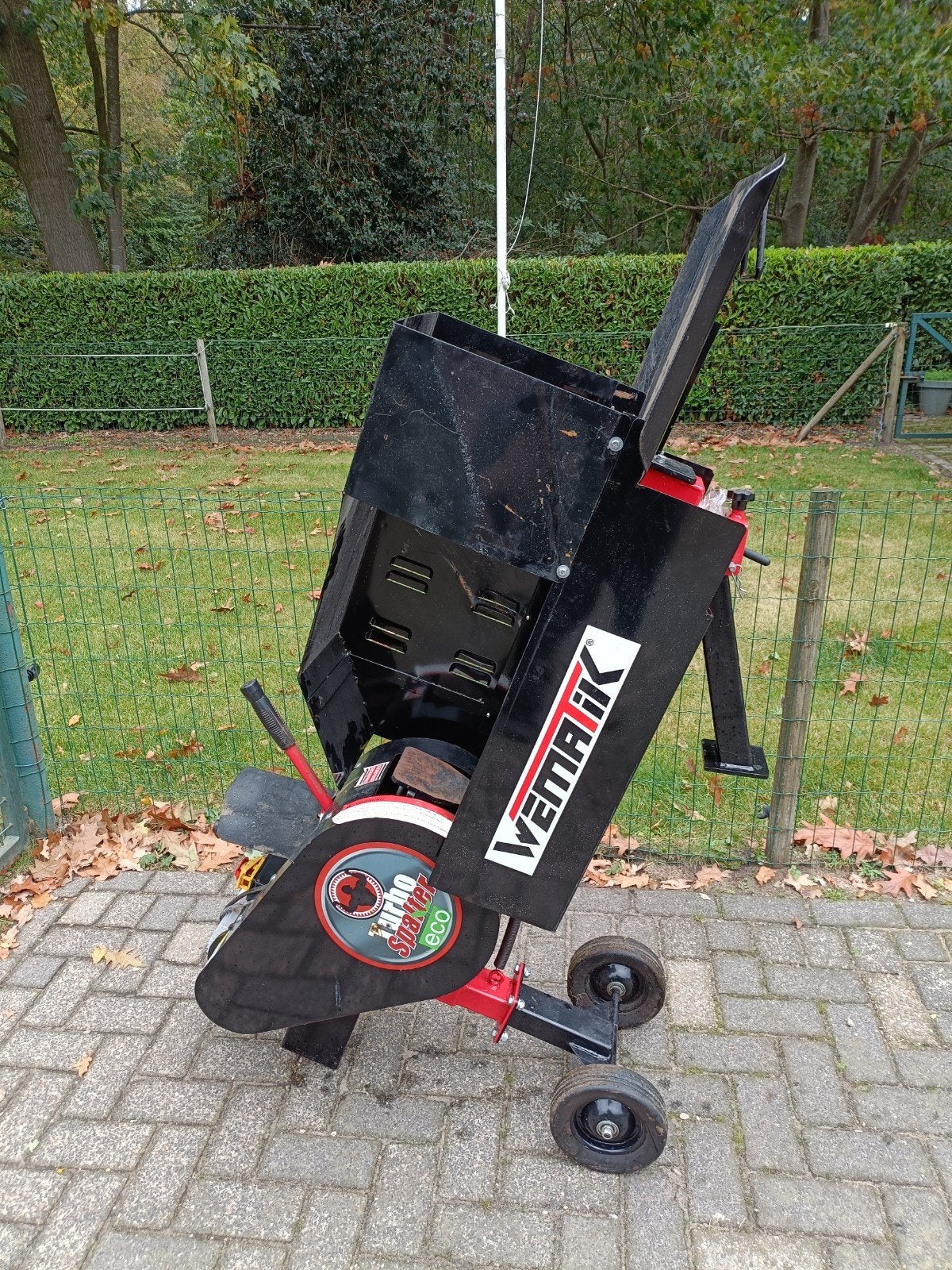 Vematik Turbo Spalter ECO Houtklover, Tuin en Terras, Ophalen, Gebruikt, Vematik, Liggend