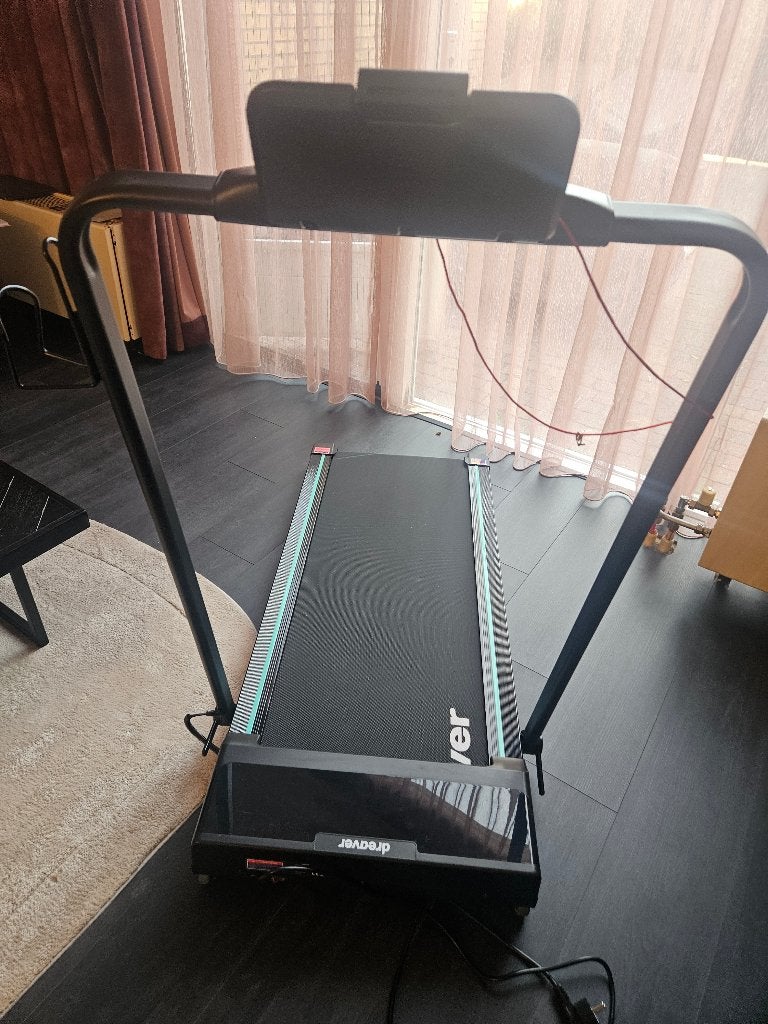 Dreaver Loopband - Compact en Efficiënt voor Thuis, Ophalen, Zo goed als nieuw, Metaal, Loopband