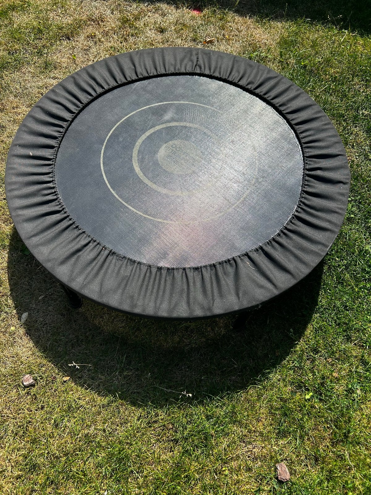 Mini trampoline 1 meter breed, Kinderen en Baby's, Speelgoed | Buiten | Trampolines, Ophalen, Gebruikt