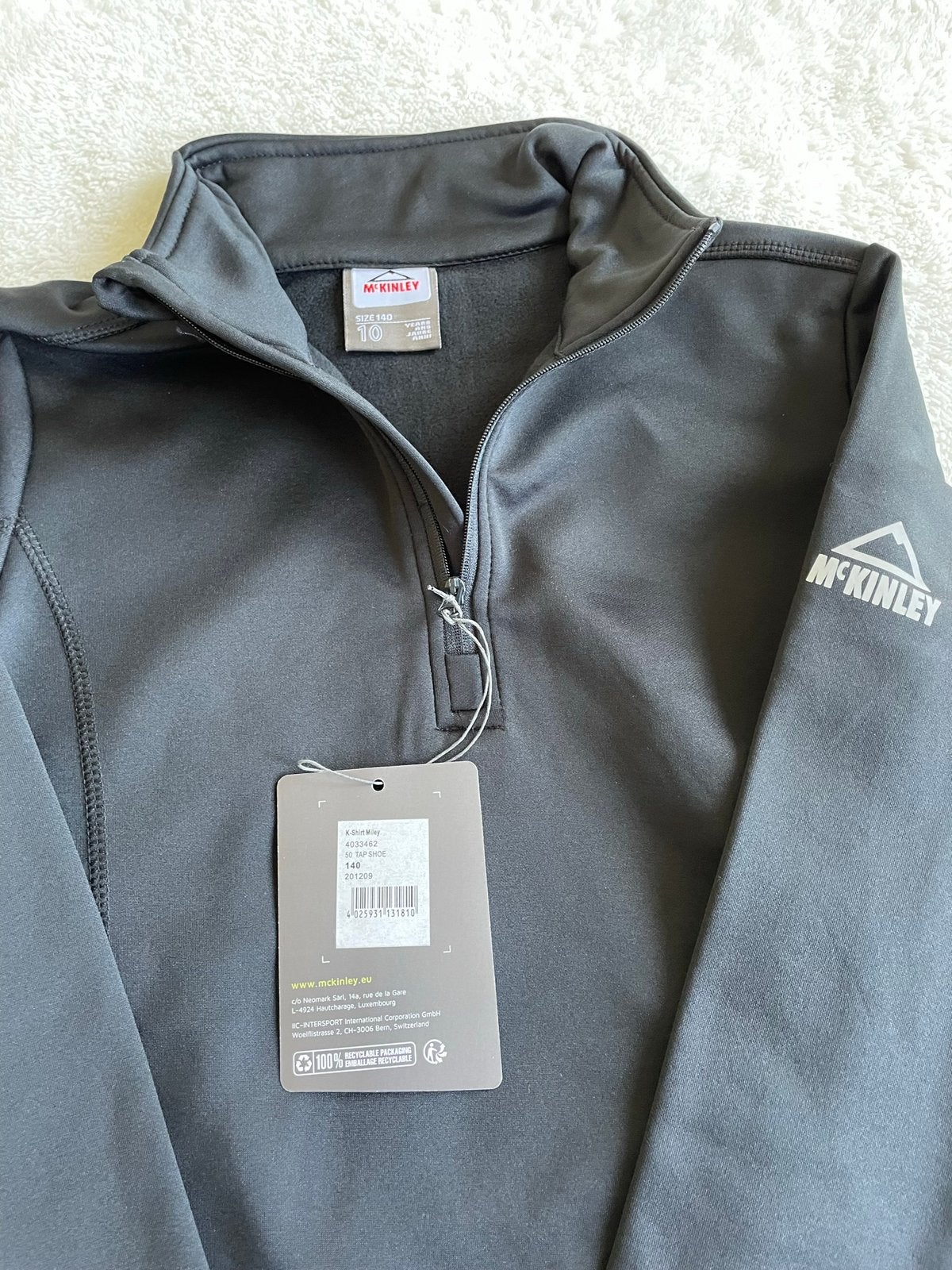 Hardlooptrui/ skitrui kind merk mckinley maat 140 nieuw, Ophalen of Verzenden, Nieuw, Jongen of Meisje, Trui of Vest
