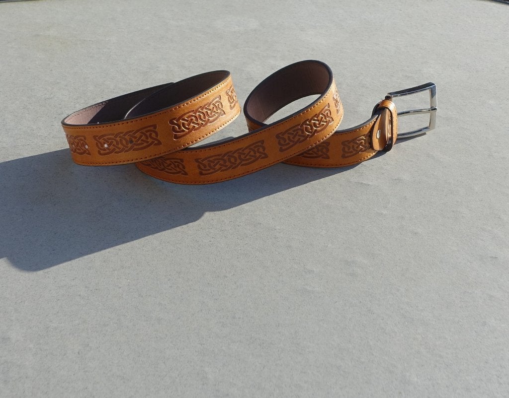 western riem 002-01 / 110 x 3,8 cm - voor heren of dames, Bruin, Geen merk, Nieuw, Riem of Ceintuur