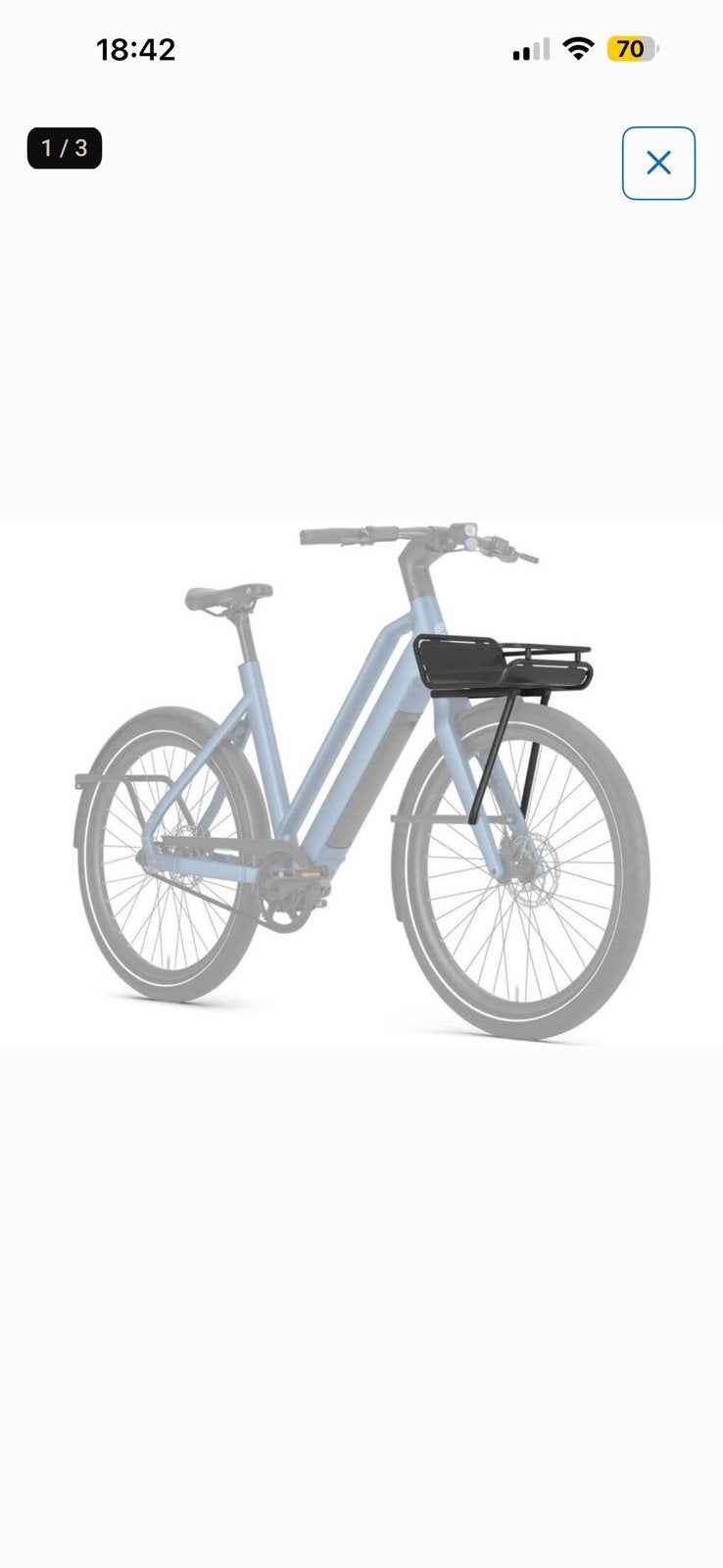 Nieuwe gazelle fietsmand voorop, 59 cm of meer, Ophalen of Verzenden, Zo goed als nieuw, Gazelle