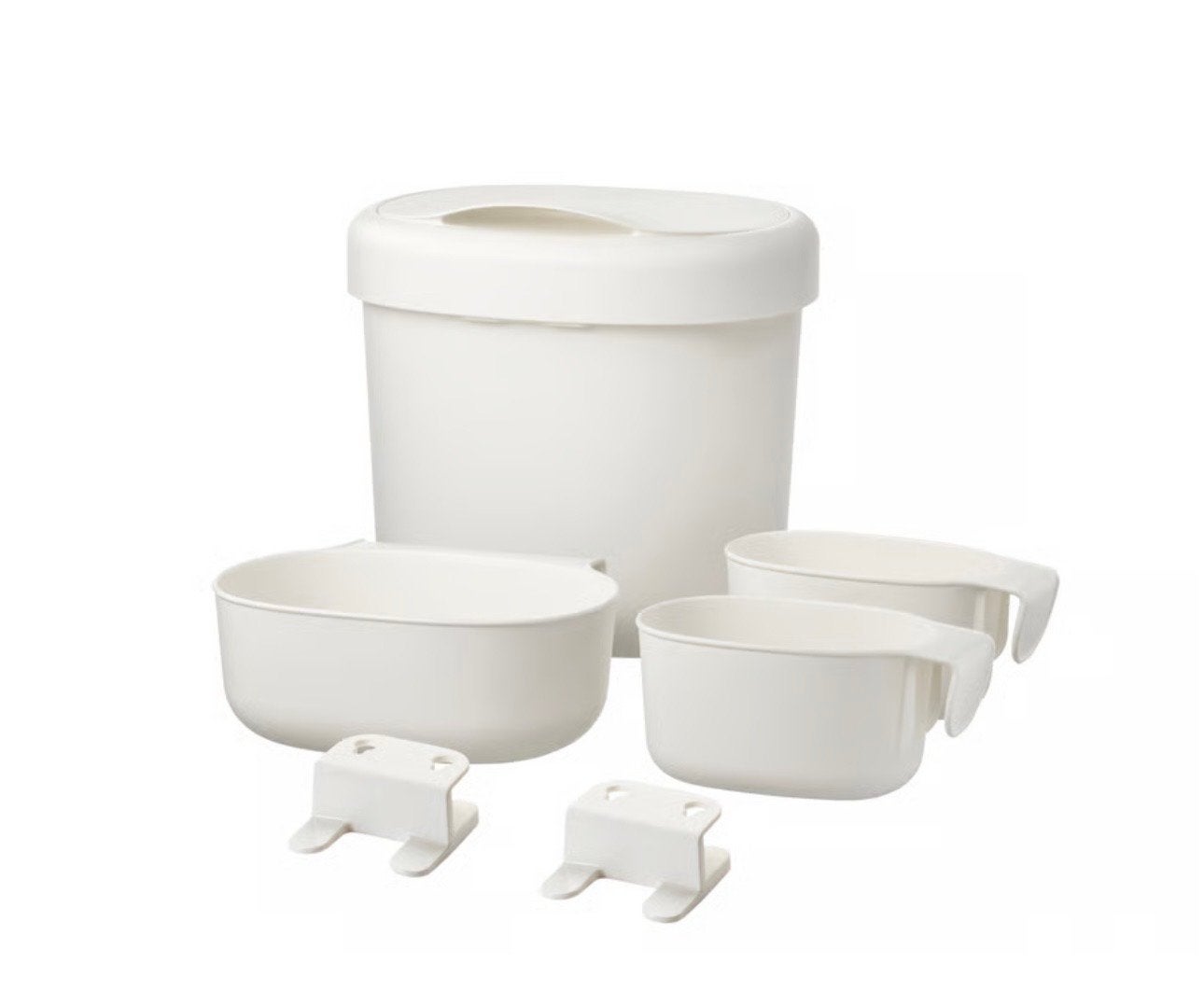 Foto 3 van IKEA Commode met Accessoires Set. Zo goed als nieuw