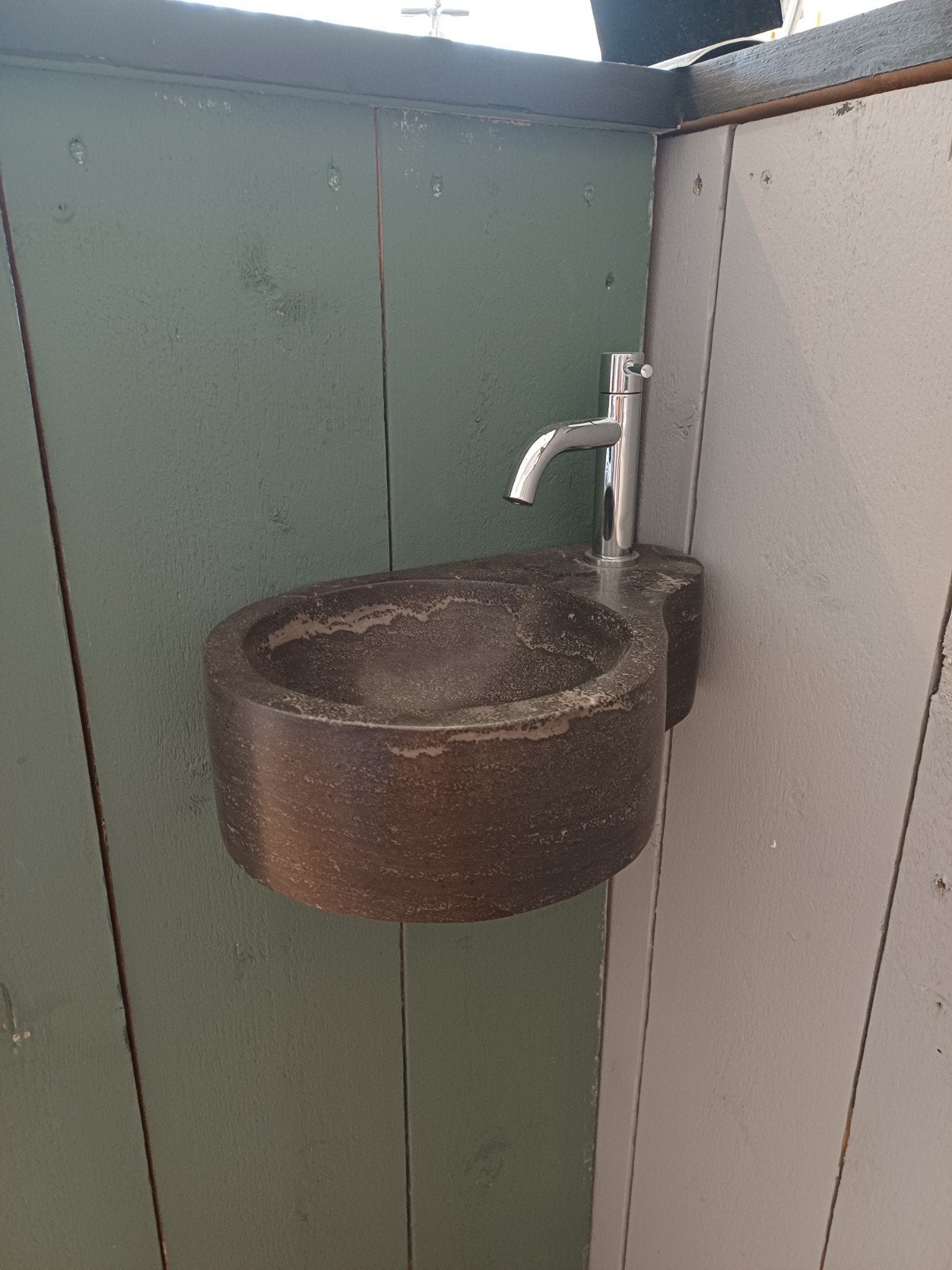 Natuurstenen fontein - Compacte wasbak voor toilet, Ophalen, Nieuw, Steen, Toilet
