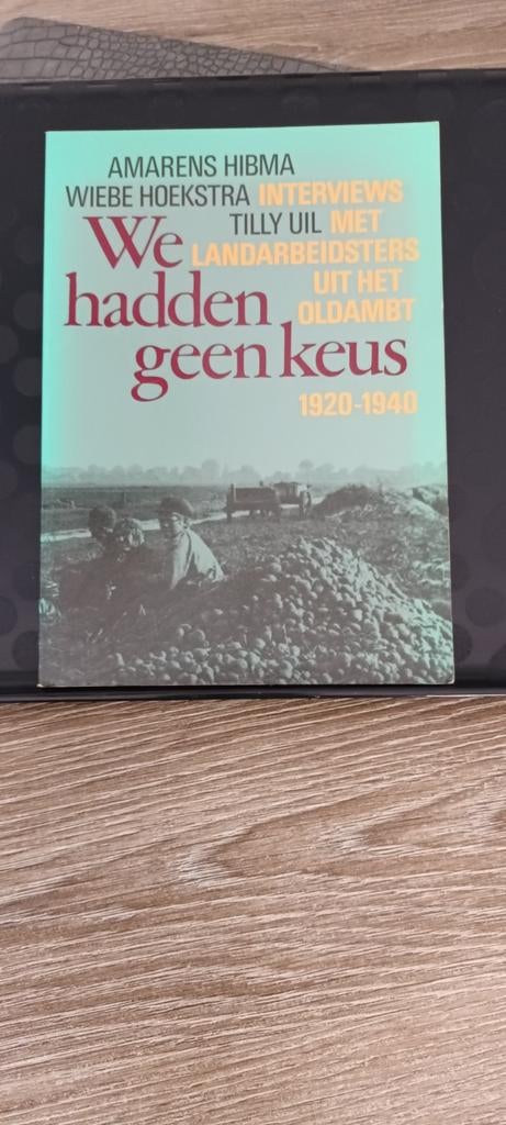 We hadden geen keus: Landarbeiders Oldambt 1920-1940, Boeken, Ophalen of Verzenden, 20e eeuw of later, Gelezen, Amarens Hibma, Wiebe Hoekstra, Tilly Uil