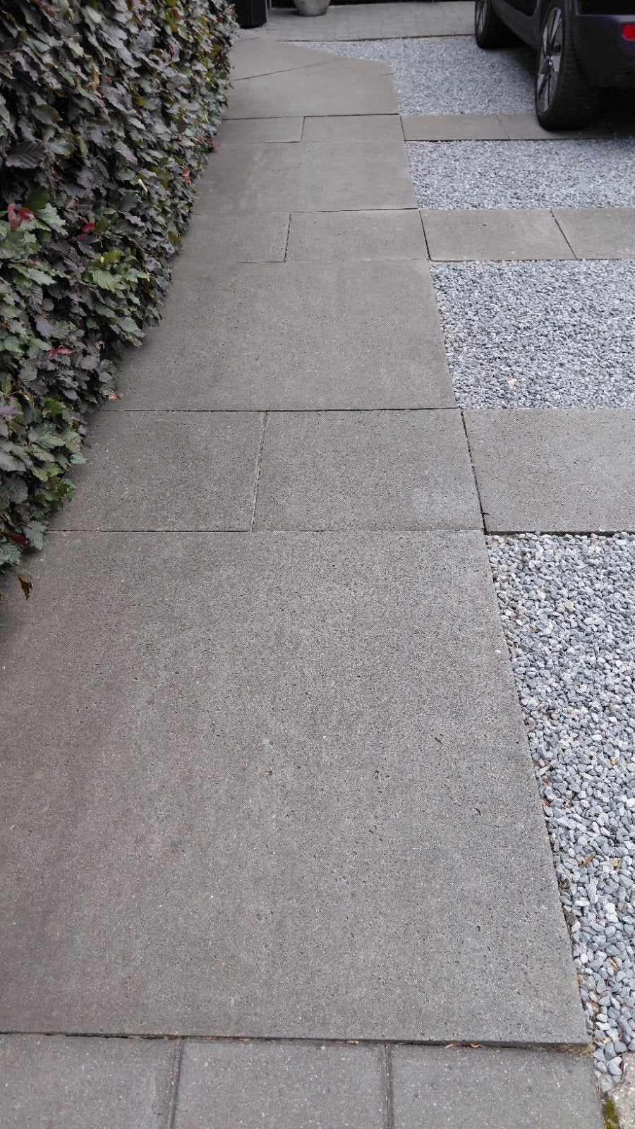 Schellevis tegels 120x120 cm - 5 stuks, Ophalen, Gebruikt, 10 m² of meer, Beton