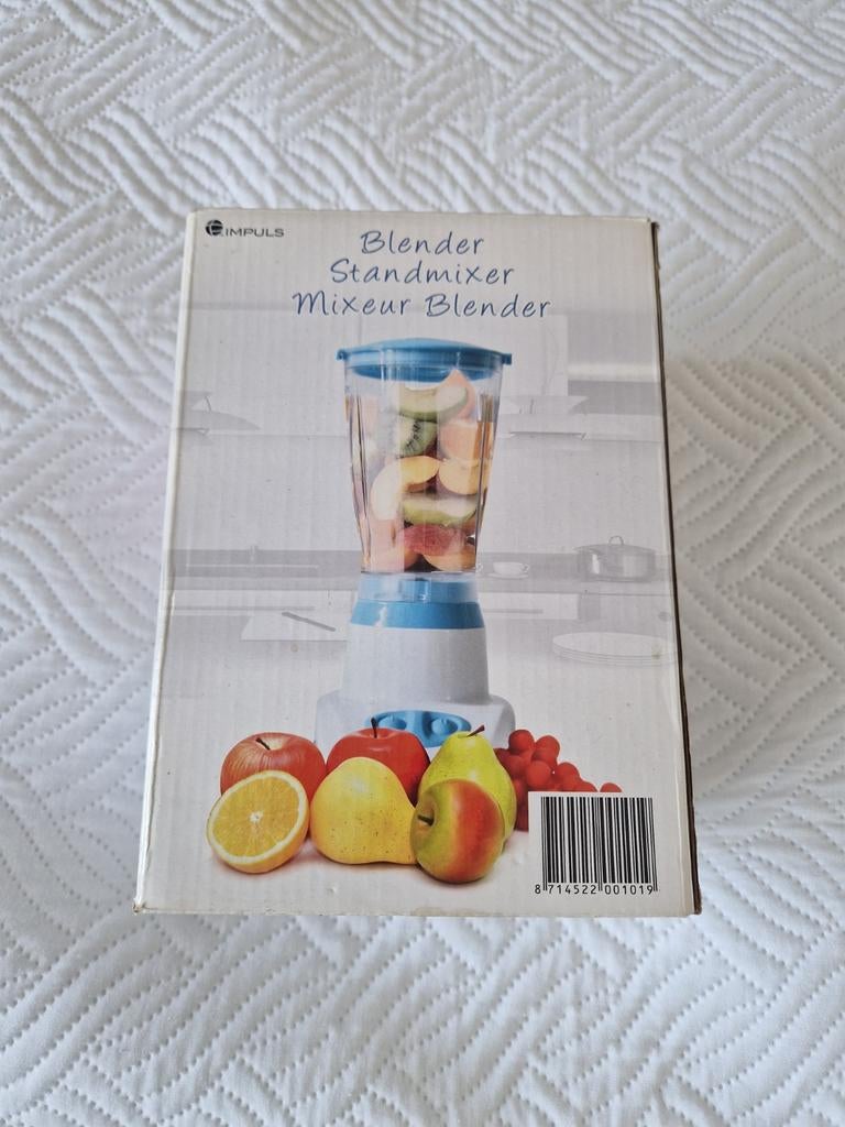Impuls blender standmixer - nieuw in doos, Witgoed en Apparatuur, Ophalen of Verzenden, Nieuw, Blender