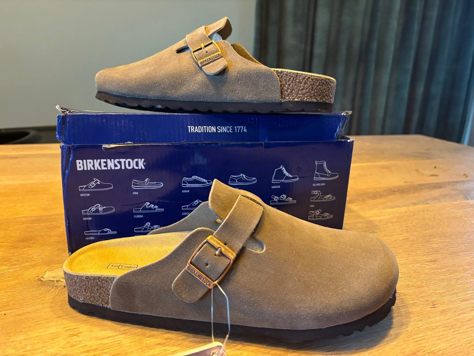 Nieuwe Birkenstock Boston Clogs - Maat 41, Kleding | Dames, Schoenen, Ophalen of Verzenden, Nieuw, Overige kleuren, Instappers
