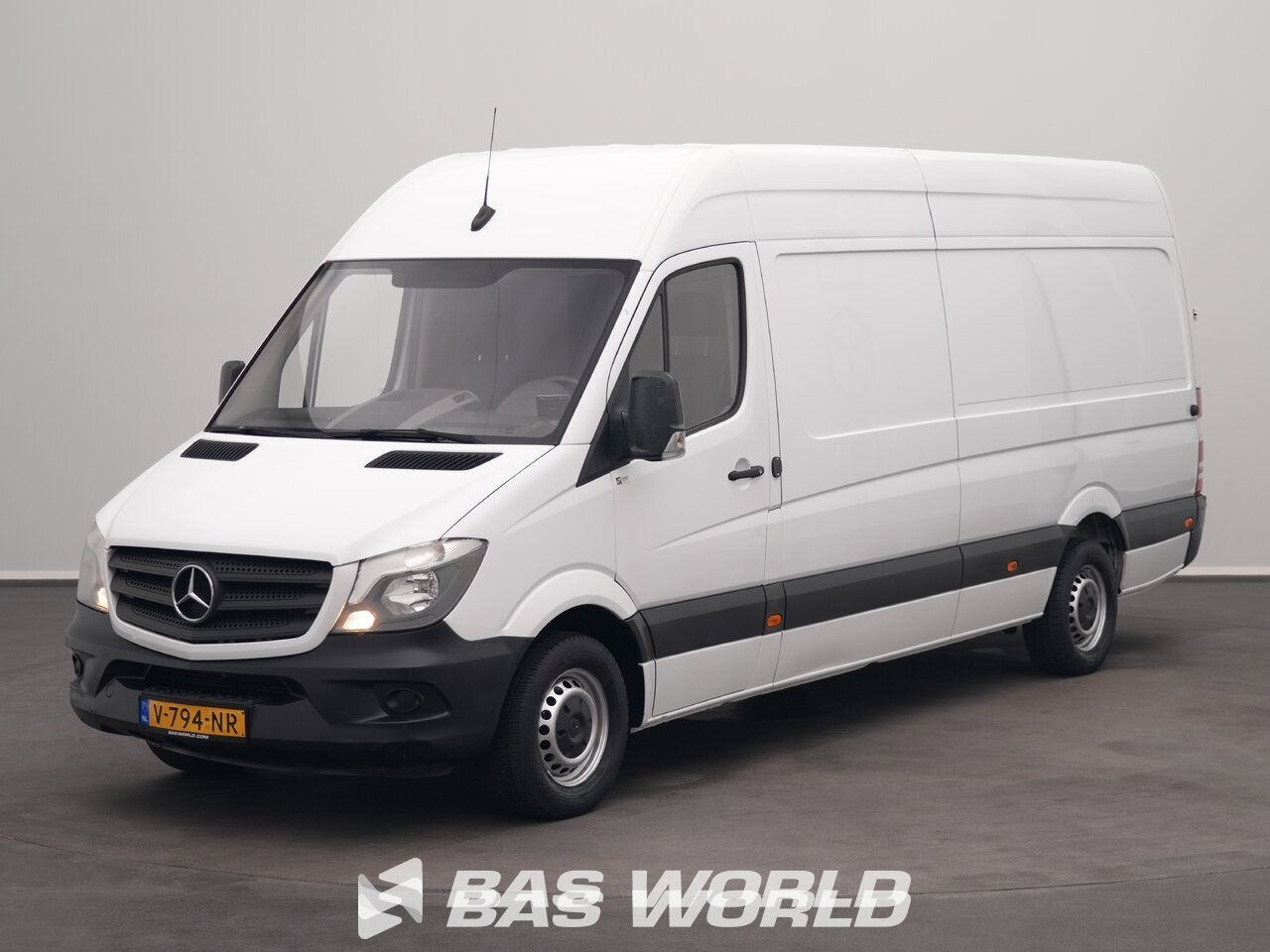 Mercedes Sprinter 2018 Euro 6 Automatische Gesloten Bus, Auto's, Bestelauto's, Automaat, Gebruikt, Euro 6, 4 cilinders