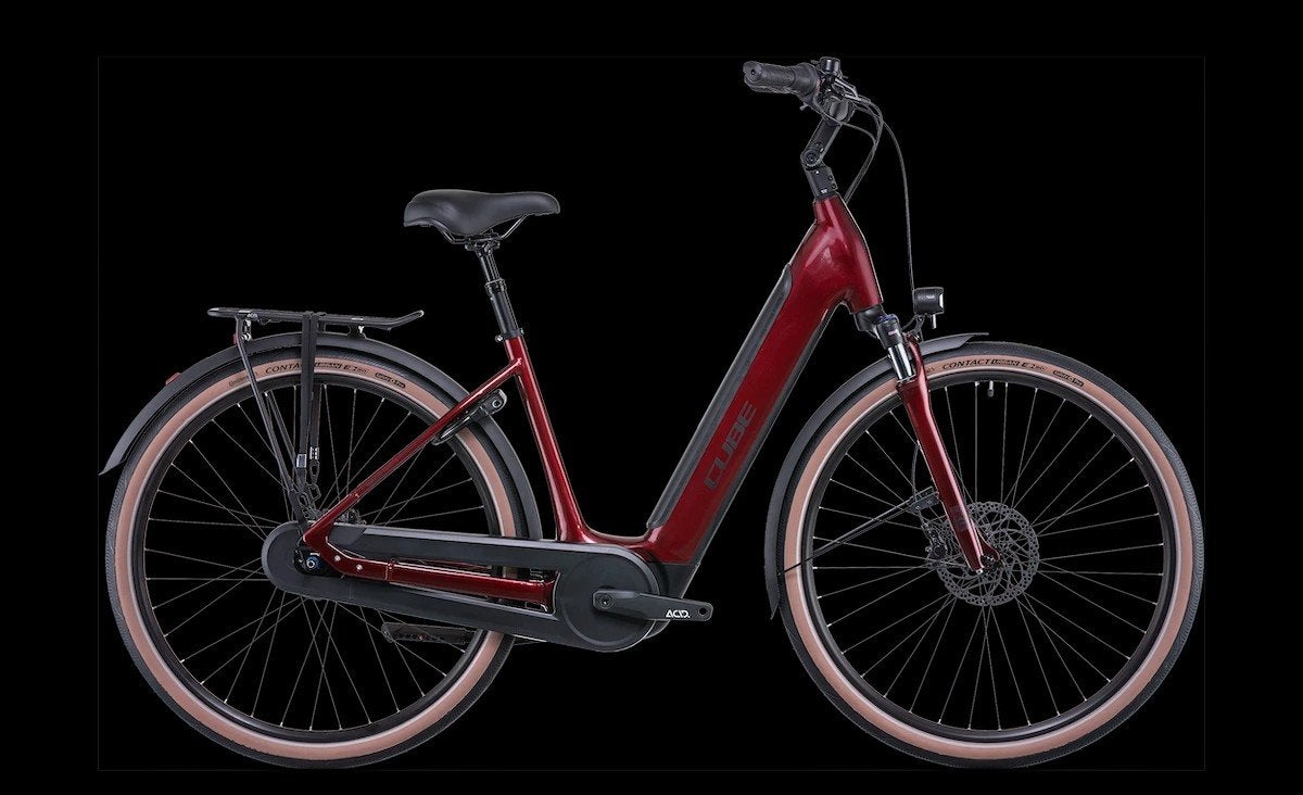 Cube supreme hybrid pro 625, Fietsen en Brommers, Fietsen | Dames | Damesfietsen, Zo goed als nieuw, Overige merken, (Extra) lage instap