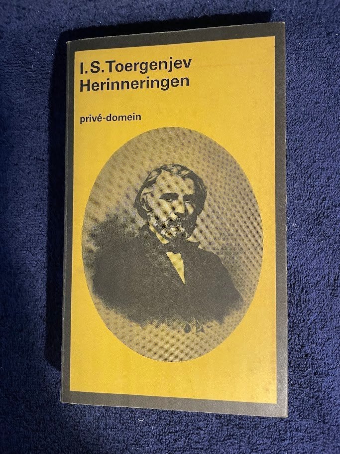 Boek: Herinneringen - I.S. Toergenjev., Gelezen, Ophalen of Verzenden, Nederland, I.S. Toergenjev.