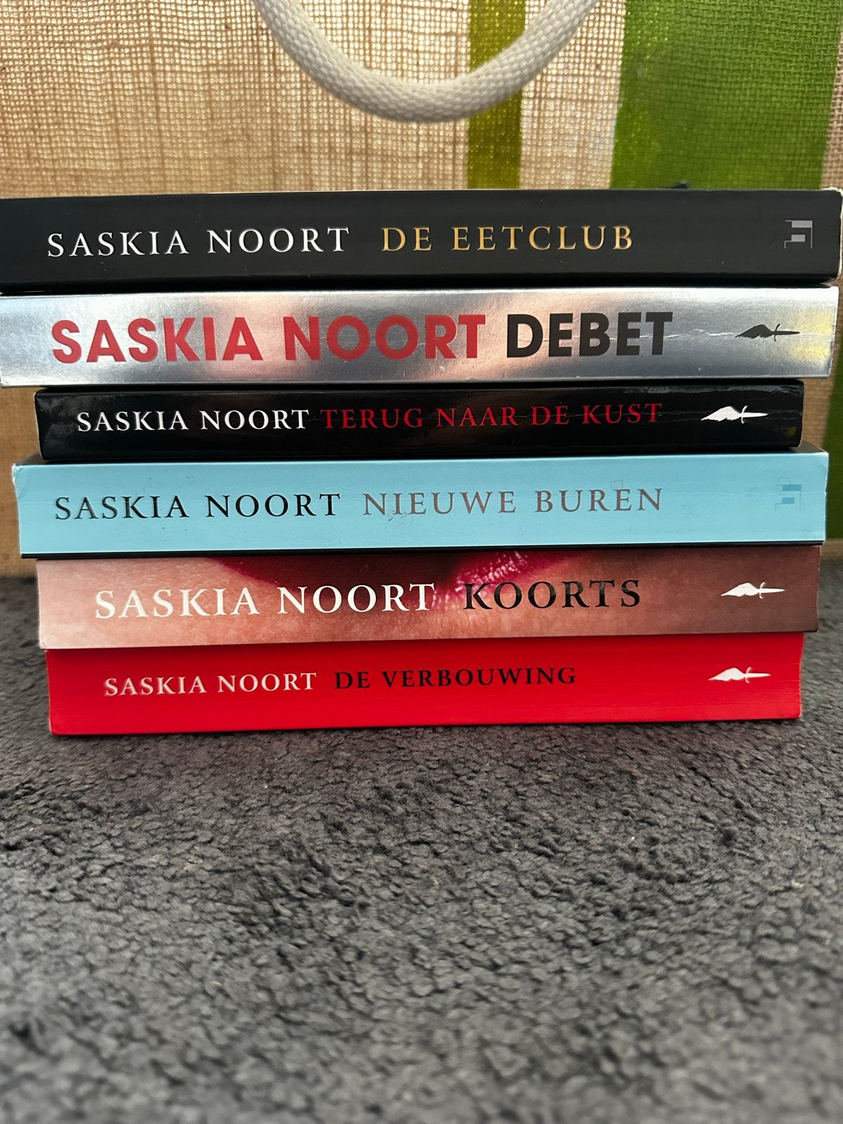 6 boeken van Saskia Noort - Thrillers in goede staat, Ophalen of Verzenden, Gelezen, Nederland