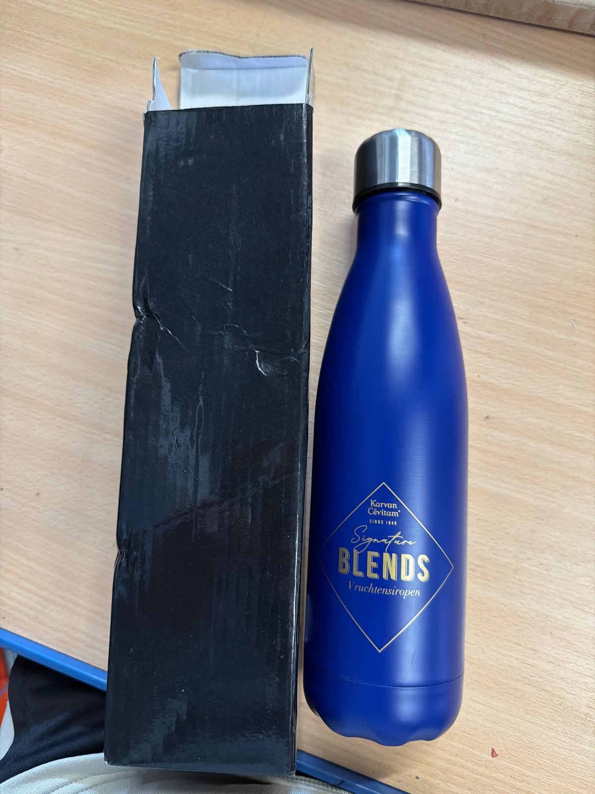 Karvan Cevitam Signature Blends Thermosfles Blauw, Blauw, Nieuw, Ophalen of Verzenden, Nvt