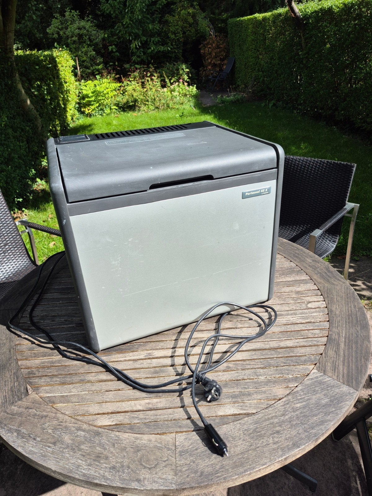 Goedwerkende Tristar KB-7345 absorptiekoelbox 45L, Ophalen, Gebruikt, Koelbox, Elektrisch