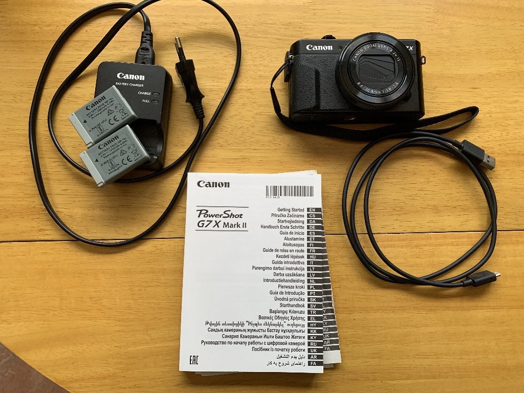 Canon PowerShot G7x Mark II, Audio, Tv en Foto, Fotocamera's Digitaal, Ingebouwde flitser, Canon, Ophalen of Verzenden, Zo goed als nieuw