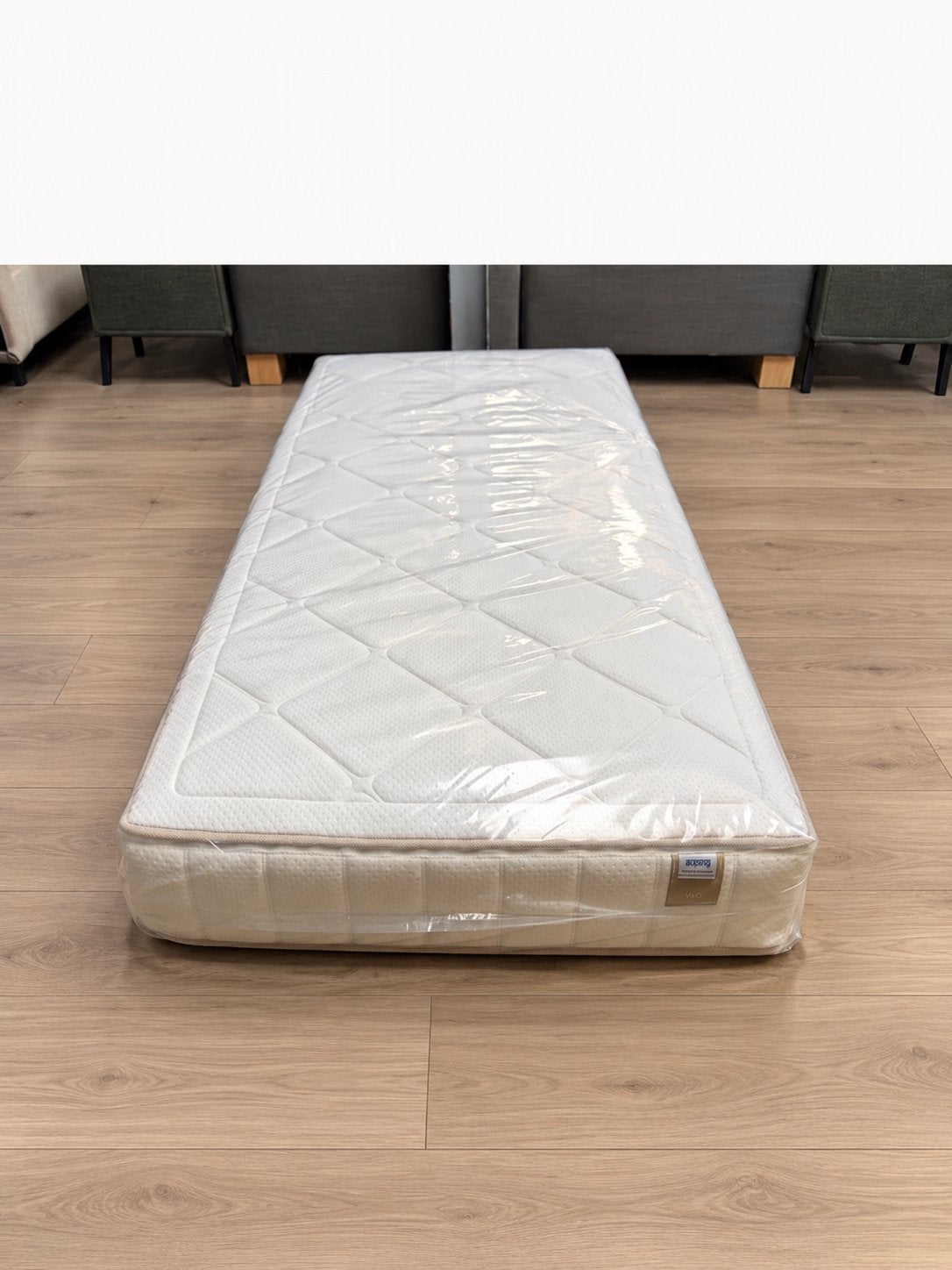 Auping Vivo Medium matrassen 90x200 – 2 stuks, Ophalen of Verzenden, Zo goed als nieuw, Eenpersoons, 90 cm