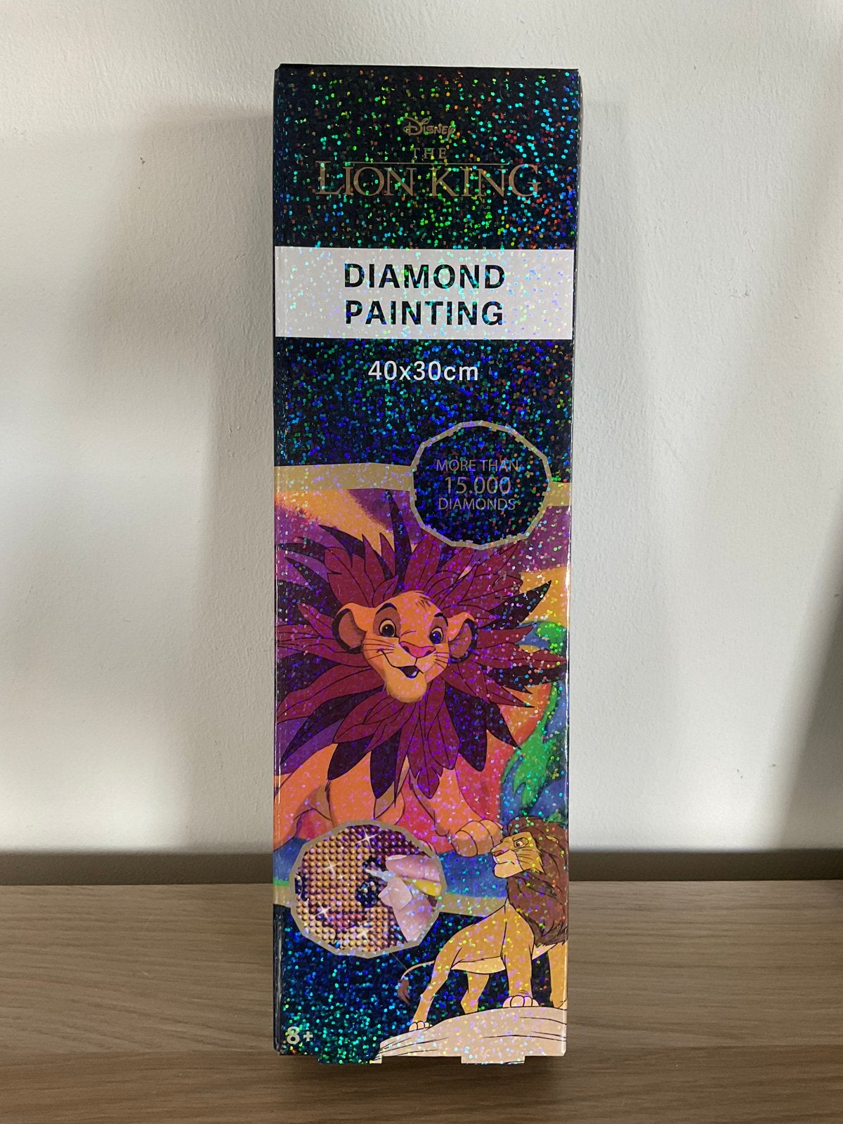 Disney The Lion King Diamond Painting 40x30cm, Nieuw, Meerkleurig, Ophalen of Verzenden, Kunststof