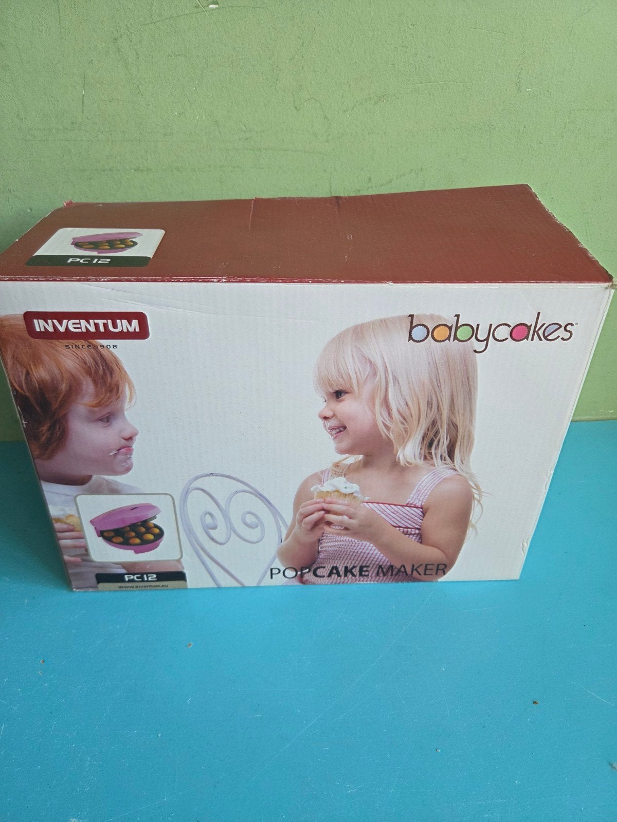 Inventum Babycakes Popcake Maker PC12 - Roze, Ophalen of Verzenden, Gebruikt