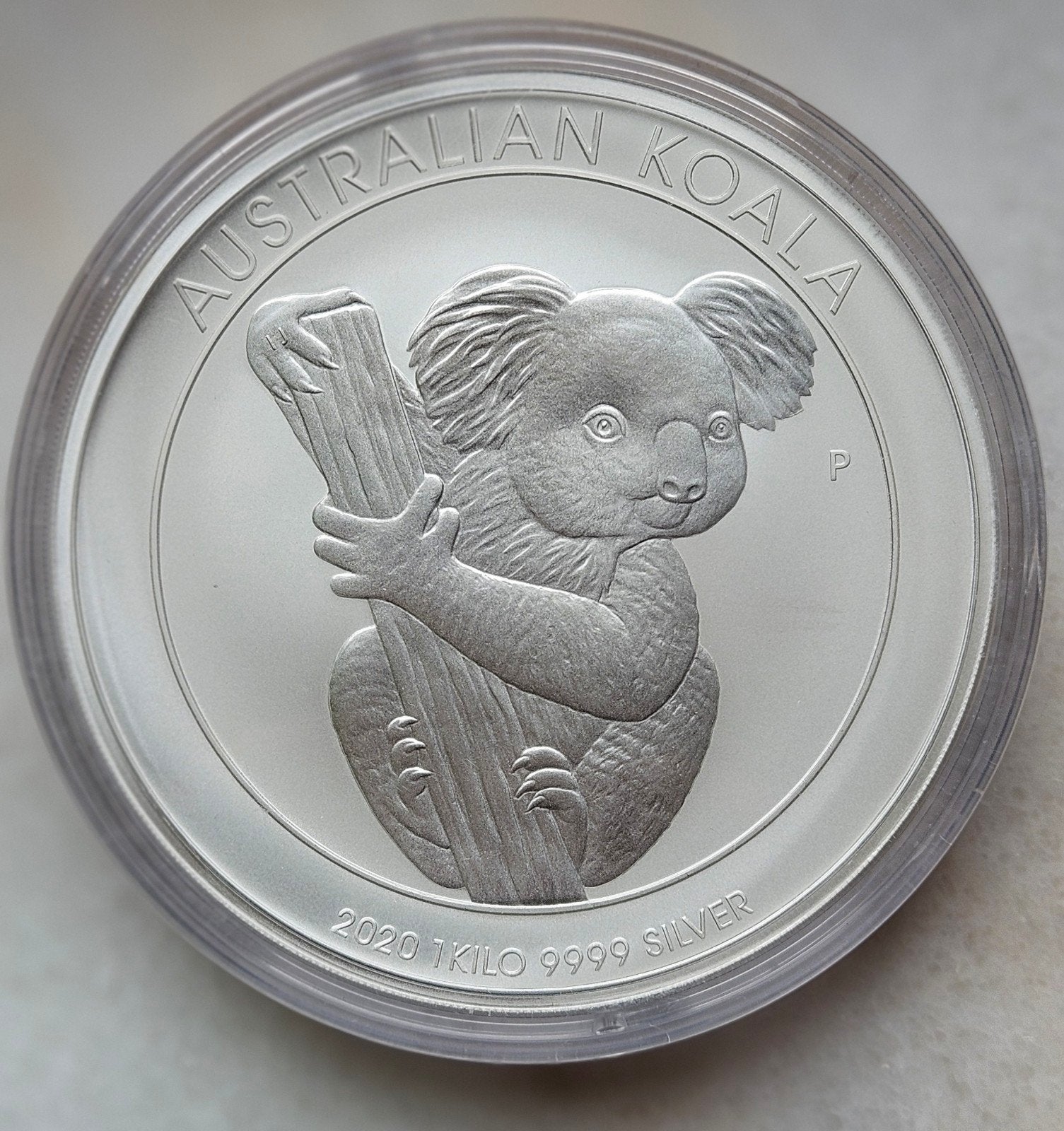 1 kilo koala 2020, Ophalen of Verzenden, Zilver