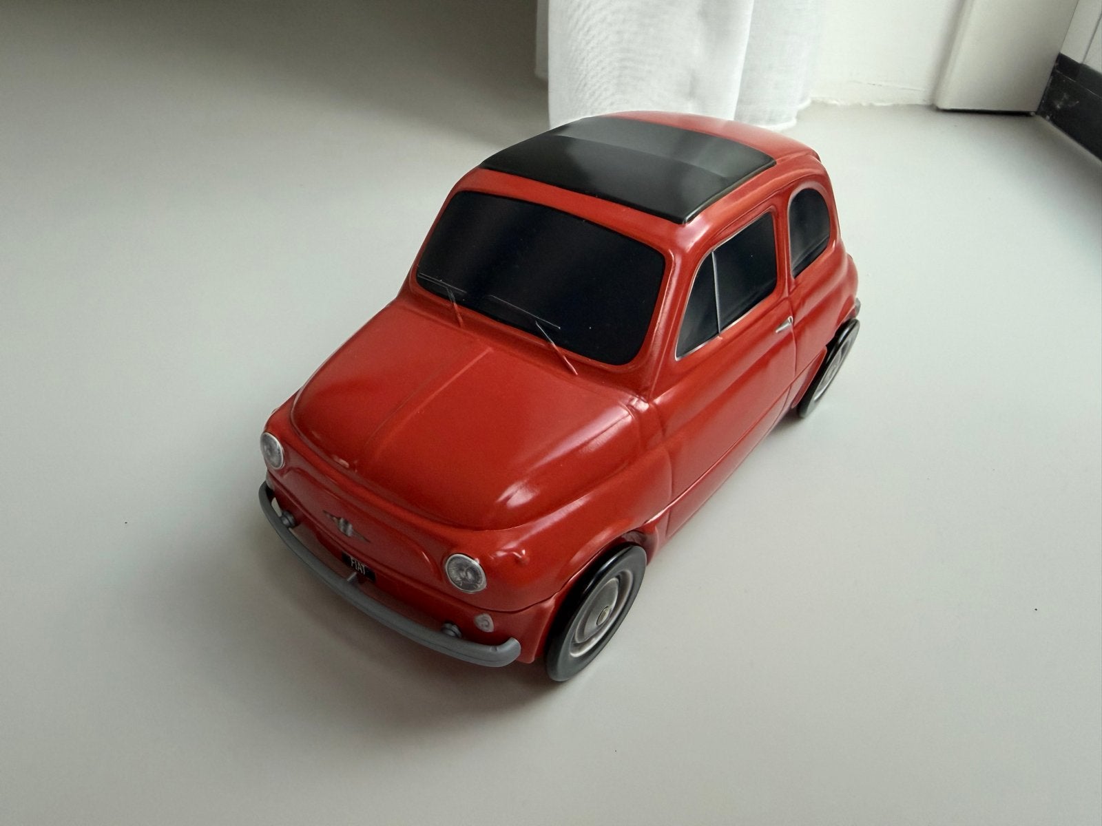 Fiat 500 koekblik - Rood, Ophalen of Verzenden, Gebruikt