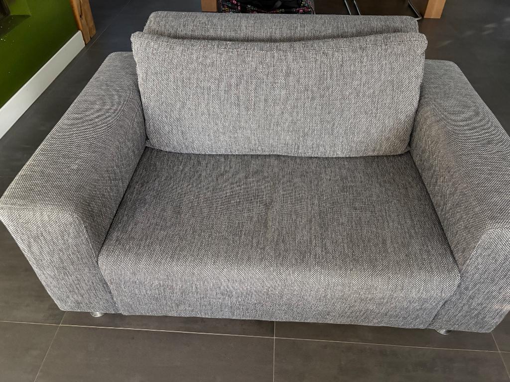 Love seat, Ophalen, Gebruikt, Tweepersoons, 75 tot 100 cm