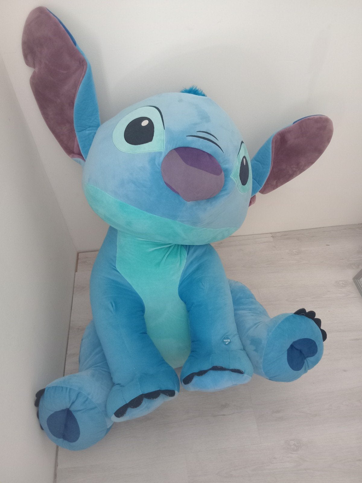 Grote pratende Stitch knuffel - Super leuk!, Ophalen, Disney, Overige typen, Blauw