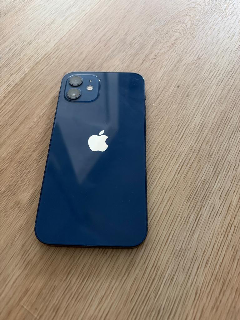 IPhone 12, 128 GB, donkerblauw, goede batterijconditie, Telecommunicatie, Mobiele telefoons | Apple iPhone, 86 %, Blauw, Ophalen of Verzenden