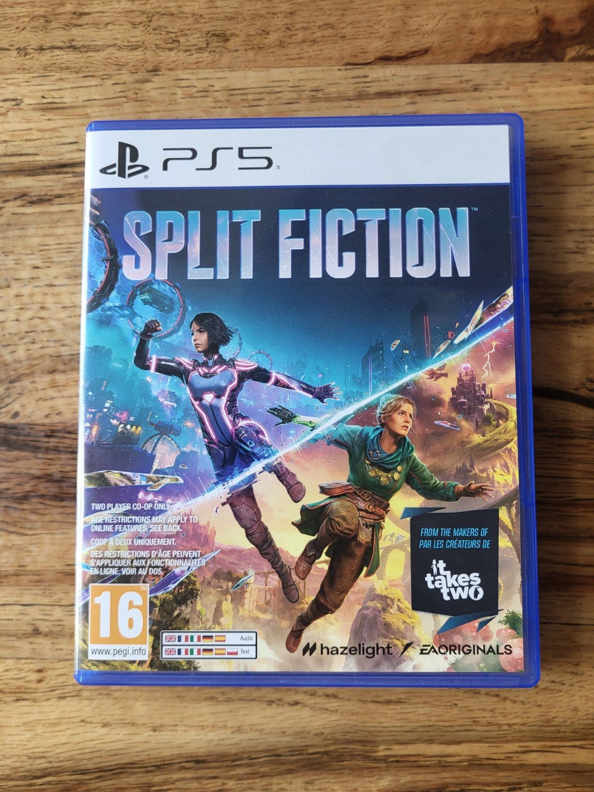 Split Fiction PS5 - Co-op Avontuur van It Takes Two Makers, Avontuur en Actie, 2 spelers, Eén computer, Ophalen of Verzenden