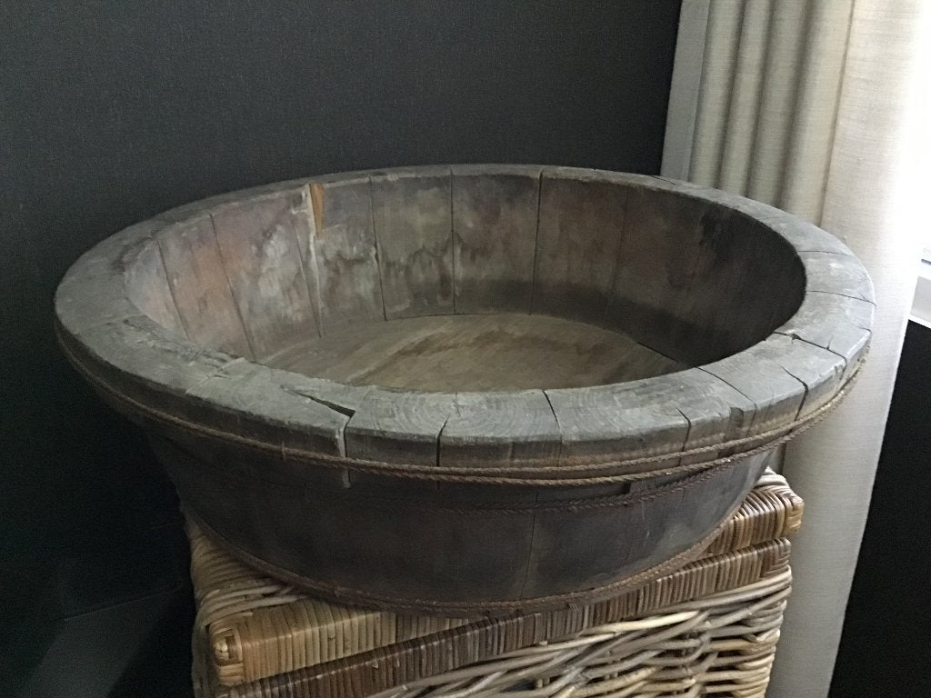Olijfbak, Ophalen, Hout, Gebruikt, Landelijk