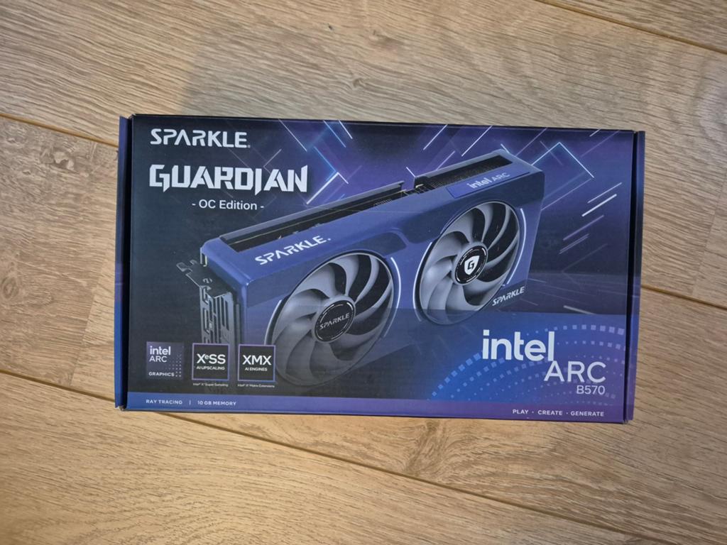 Sparkle Intel Arc B570 10GB GDDR6 grafische kaart, Ophalen, Zo goed als nieuw, GDDR6, PCI-Express 4
