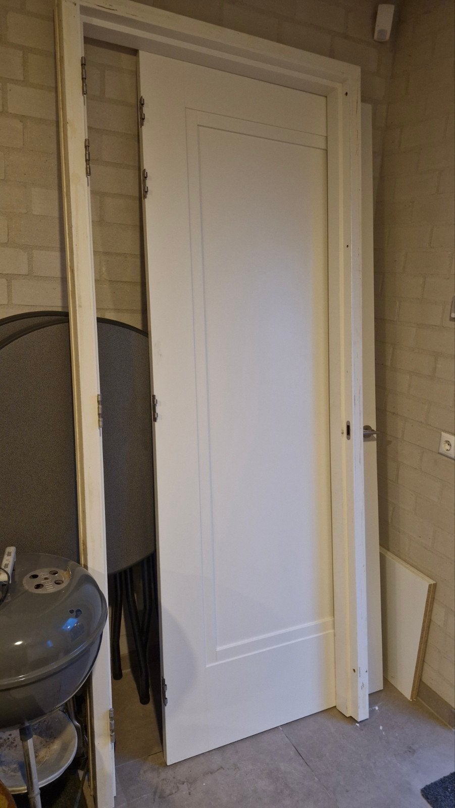 Maranti  binnendeur kozijn, Ophalen, Binnendeur, 215 cm of meer