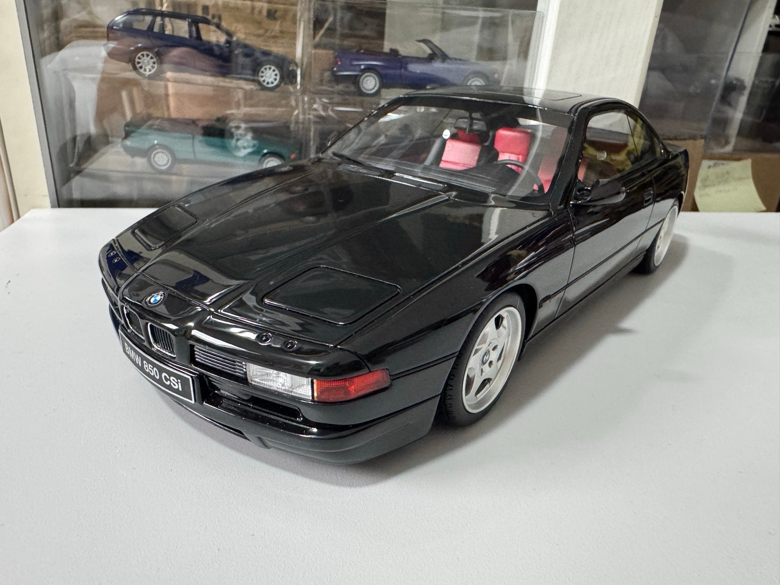 Ottomobile BMW E31 850 CSi Zwart 1990 1:18 OT904 in OVP, Ophalen of Verzenden, Zo goed als nieuw