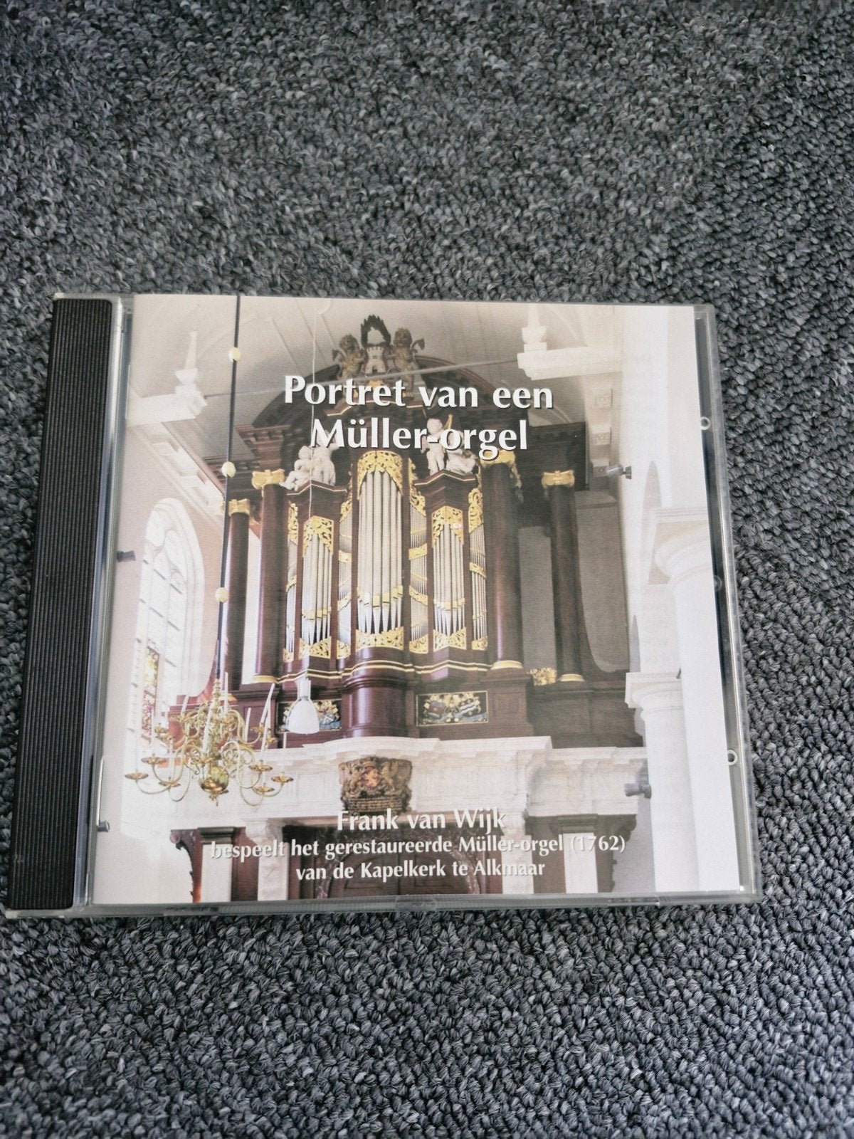 Orgel CD Frank van Wijk - Kapelkerk Alkmaar, Inclusief boekje, Overige typen, Ophalen of Verzenden, Zo goed als nieuw